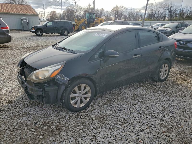 KIA RIO EX 2013 with VIN KNADN4A37D6124754 - Photo from auction