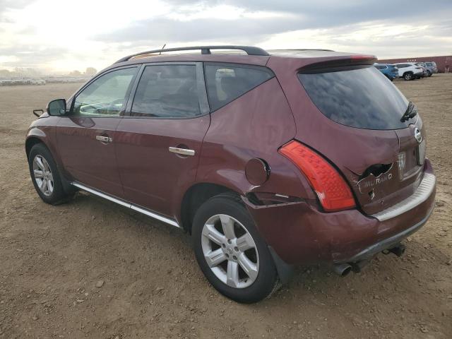 Photo 2 from auction – 2006 NISSAN MURANO SL with VIN JN8AZ08T06W403379