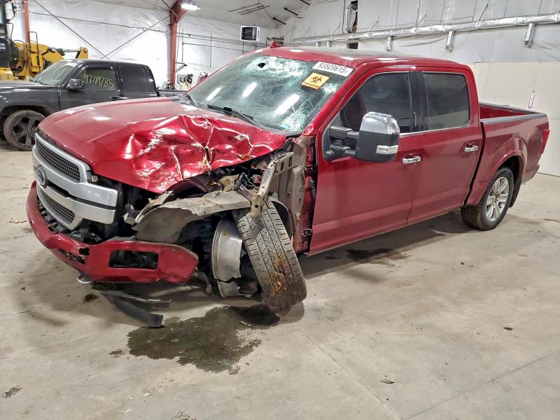 FORD F150 SUPER 2019 z numerem VIN 1FTEW1E40KFB09595 - Zdjęcie z aukcji