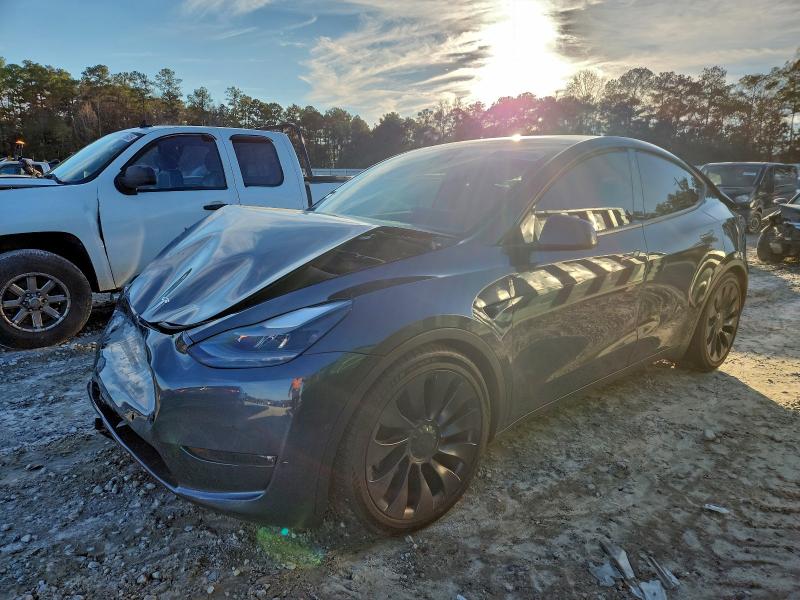 TESLA MODEL Y 2021 z numerem VIN 5YJYGDEF3MF139548 - Zdjęcie z aukcji