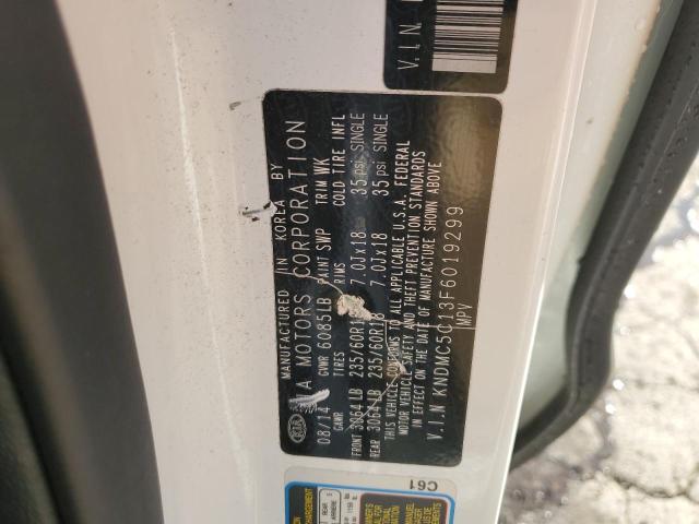 Photo 14 from auction – 2015 KIA SEDONA EX with VIN KNDMC5C13F6019299