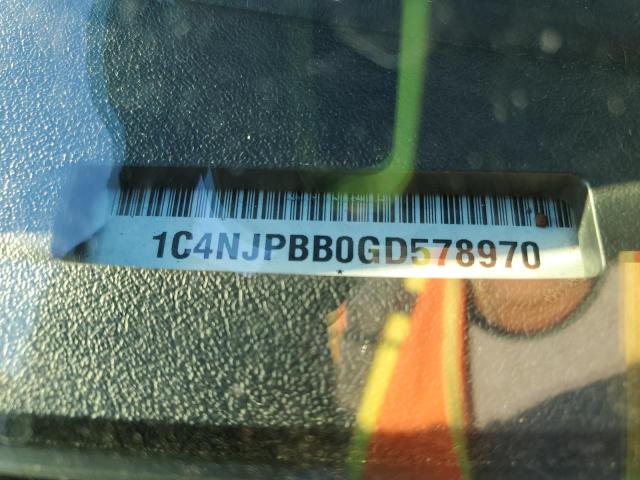Photo 14 from auction – 2016 JEEP PATRIOT with VIN 1C4NJPBB0GD578970