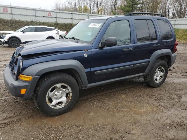 JEEP LIBERTY SP 2007 with VIN 1J4GL48KX7W657408 - Photo from auction