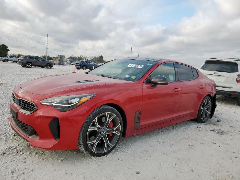 KIA STINGER GT 2018 with VIN KNAE45LC2J6035647 - Photo from auction