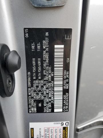Photo 14 from auction – 2015 LEXUS GX 460 with VIN JTJBM7FX0F5114454
