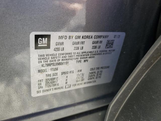 Photo 14 from auction – 2022 CHEVROLET TRAILBLAZE with VIN KL79MPSLXNB041191