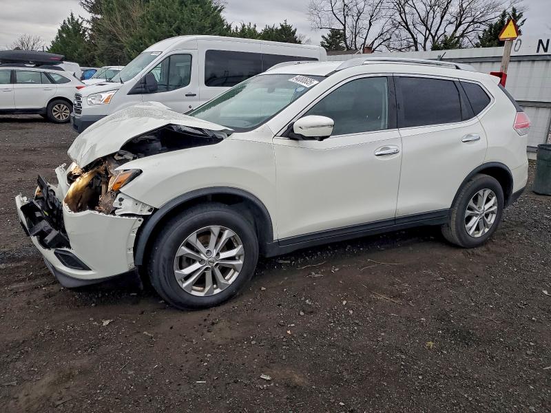 NISSAN ROGUE 2015 with VIN KNMAT2MV6FP575460 - Photo from auction