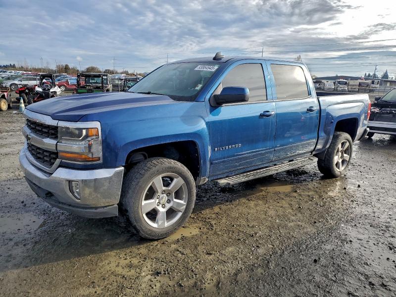 CHEVROLET SILVERADO 2018 with VIN 3GCUKREC4JG217406 - Photo from auction