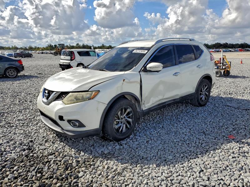 NISSAN ROGUE S 2015 with VIN 5N1AT2MT7FC844051 - Photo from auction
