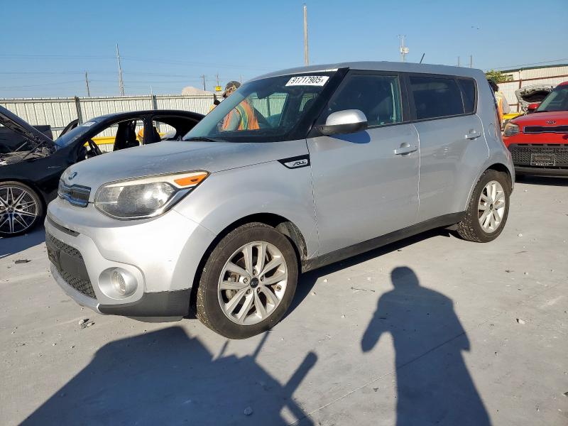 KIA SOUL + 2018 with VIN KNDJP3A53J7568490 - Photo from auction
