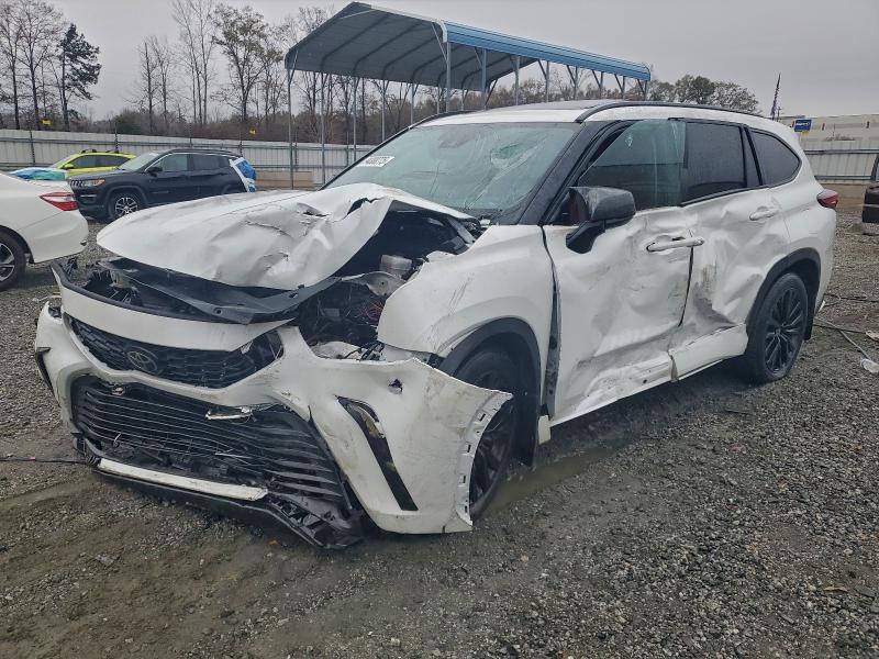 TOYOTA HIGHLANDER 2023 with VIN 5TDKDRBH1PS019040 - Photo from auction