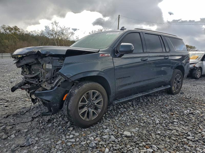 CHEVROLET SUBURBAN K 2021 with VIN 1GNSKDKD0MR327758 - Photo from auction