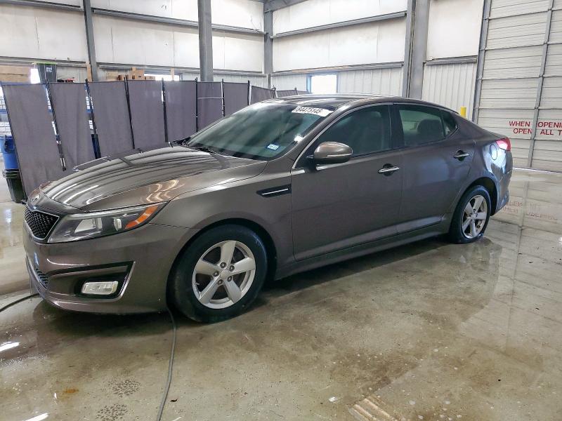 KIA OPTIMA 2015 with VIN 5XXGM4A7XFG392899 - Photo from auction