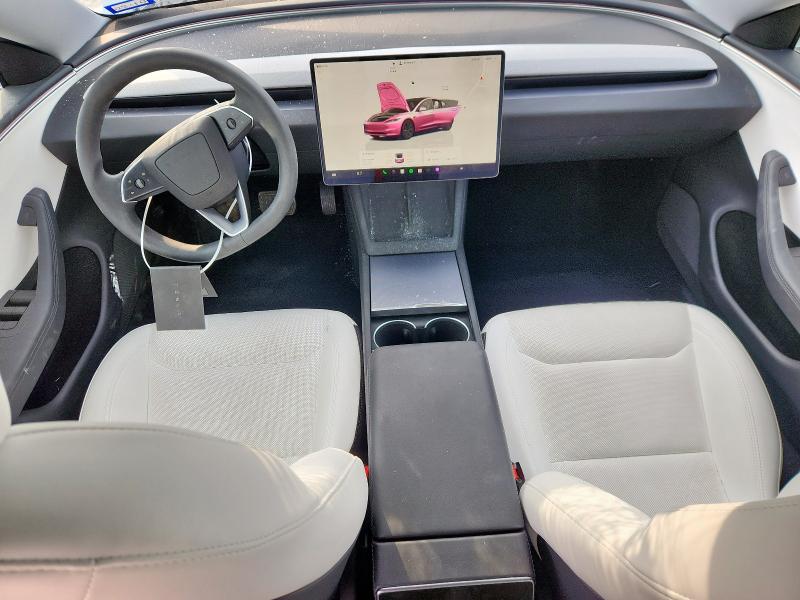 Photo 8 from auction – 2025 TESLA MODEL 3 with VIN 5YJ3E1EA9SF938976