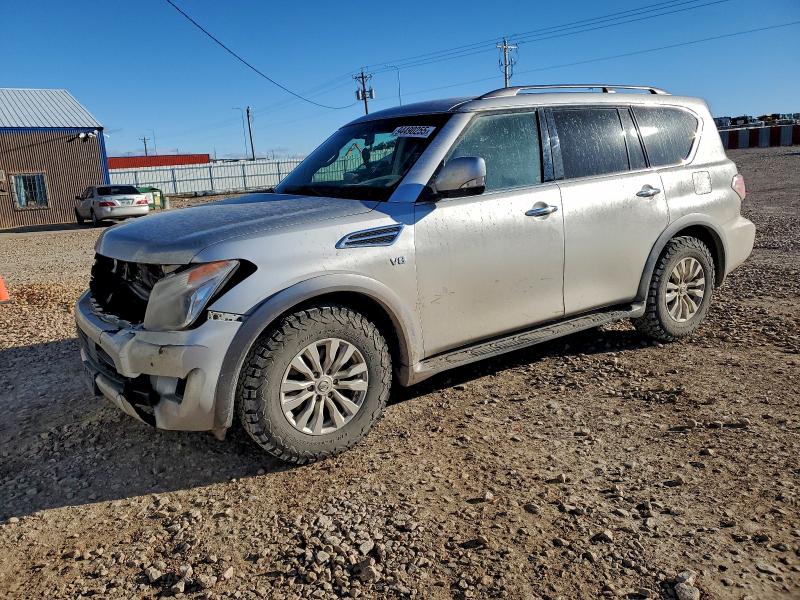 NISSAN ARMADA SV 2017 with VIN JN8AY2NC3H9507305 - Photo from auction