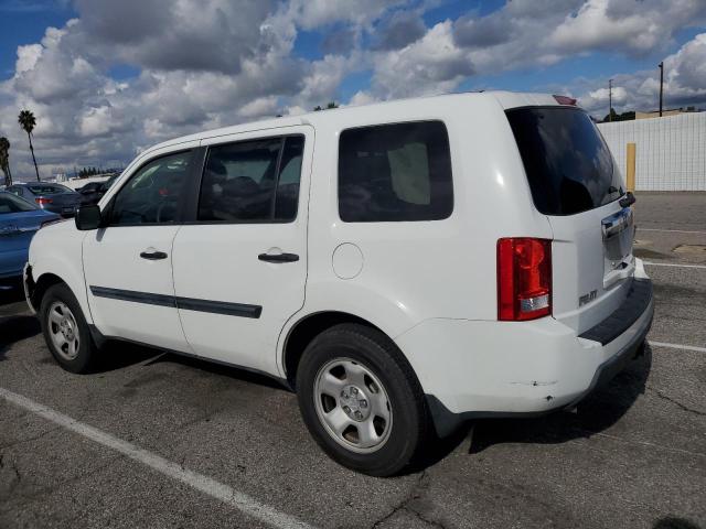 Photo 2 from auction – 2010 HONDA PILOT LX with VIN 5FNYF3H23AB019654