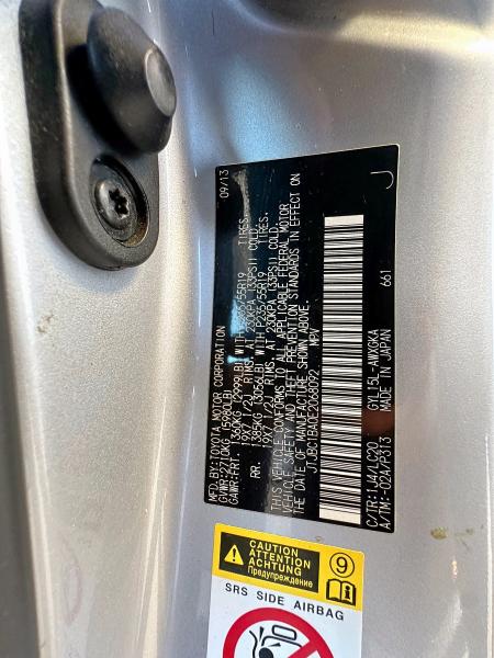 Photo 10 from auction – 2014 LEXUS RX 450H with VIN JTJBC1BA0E2068092