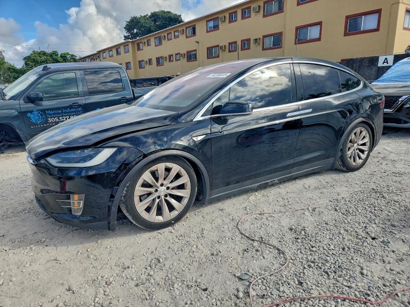 TESLA MODEL X 2016 with VIN 5YJXCBE27GF022150 - Photo from auction