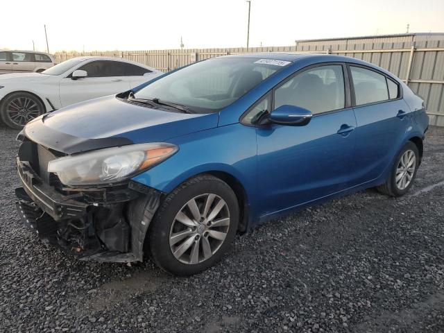 KIA FORTE LX 2014 with VIN KNAFX4A67E5165616 - Photo from auction