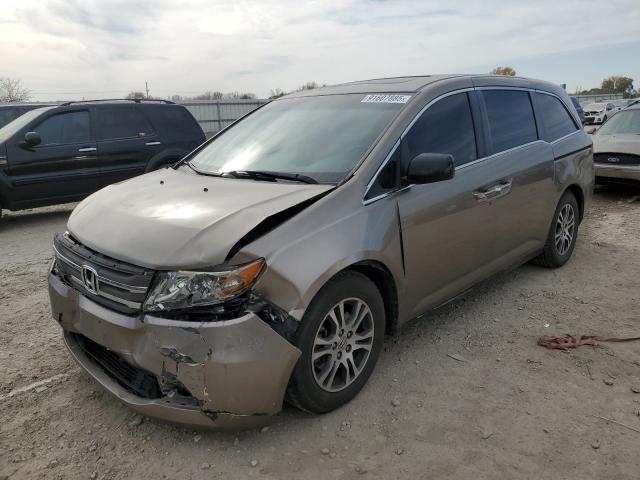 HONDA ODYSSEY EX 2011 with VIN 5FNRL5H63BB055986 - Photo from auction