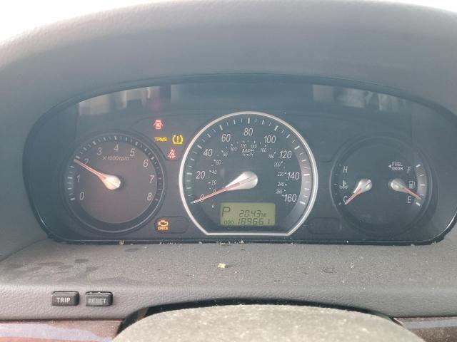 Photo 9 from auction – 2008 HYUNDAI SONATA SE with VIN 5NPEU46F88H385917