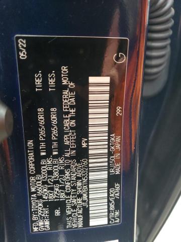 Photo 14 from auction – 2022 LEXUS GX 460 with VIN JTJAM7BX1N5332760
