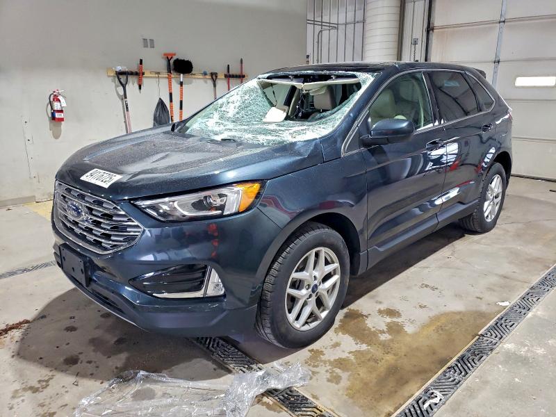 FORD EDGE SEL 2022 with VIN 2FMPK4J99NBA22612 - Photo from auction