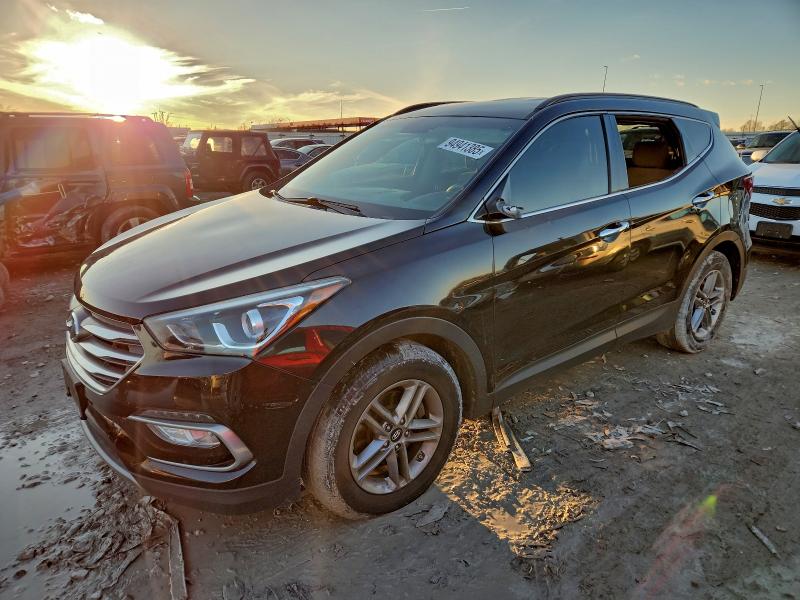 HYUNDAI SANTA FE S 2017 with VIN 5NMZU3LB7HH022504 - Photo from auction
