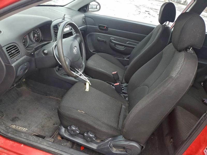 Photo 7 from auction – 2007 HYUNDAI ACCENT BAS with VIN KMHCN35C07U013848