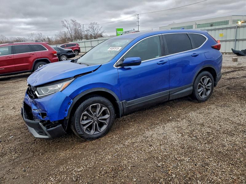 HONDA CR-V EX 2020 with VIN 7FARW2H58LE015177 - Photo from auction