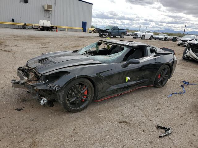 CHEVROLET CORVETTE S 2014 with VIN 1G1YM2D78E5110257 - Photo from auction