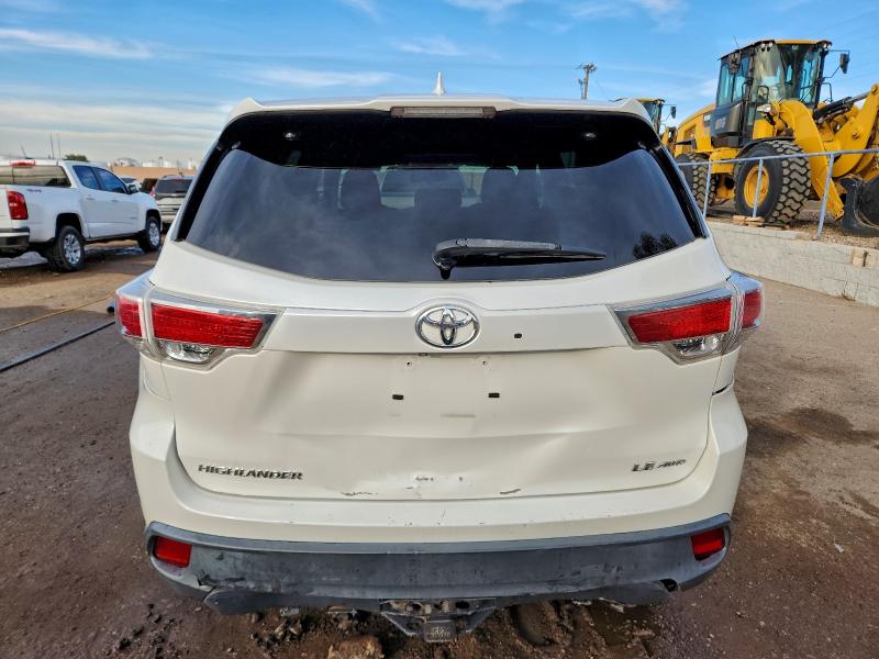 Photo 6 from auction – 2014 TOYOTA HIGHLANDER with VIN 5TDBKRFH7ES021310