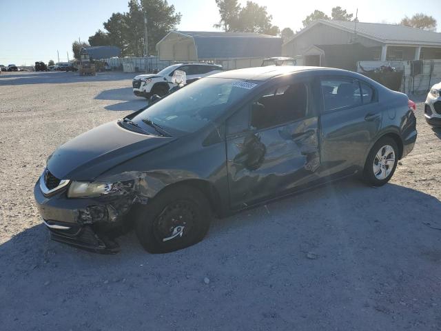 HONDA CIVIC LX 2013 with VIN 2HGFB2F56DH587777 - Photo from auction