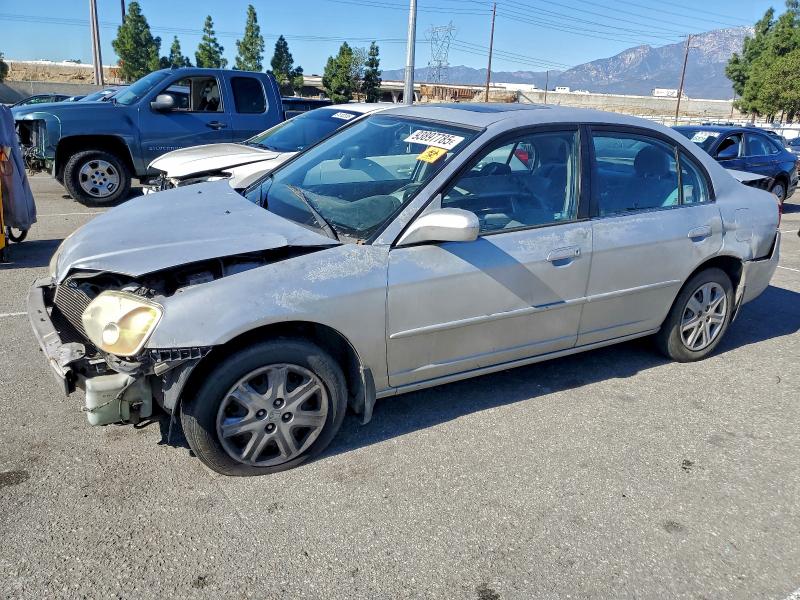 Photo 1 from auction – 2003 HONDA CIVIC with VIN 2HGES26703H513315