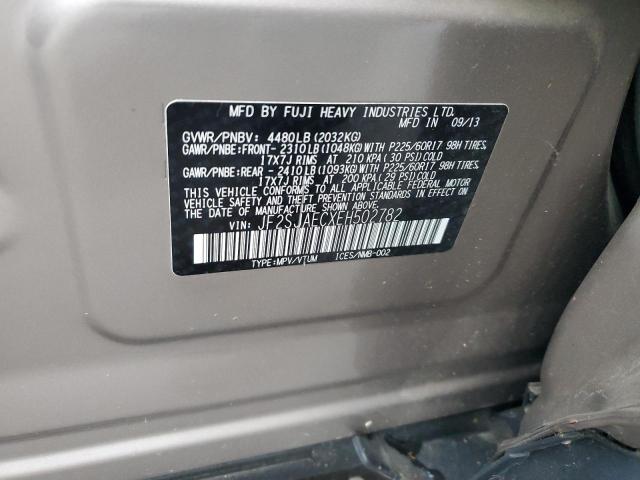 Photo 14 from auction – 2014 SUBARU FORESTER 2 with VIN JF2SJAECXEH502782