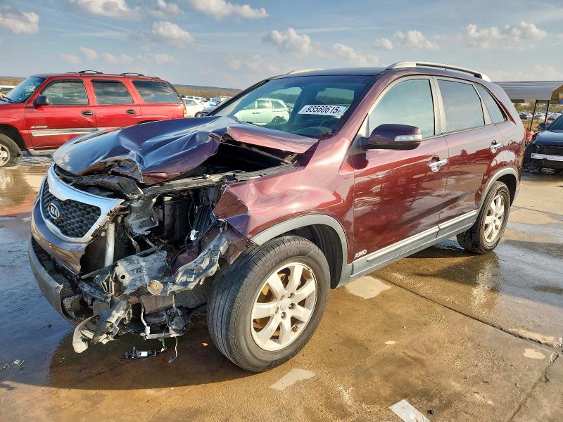 KIA SORENTO LX 2013 with VIN 5XYKTDA26DG368027 - Photo from auction
