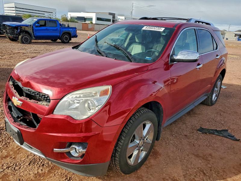 CHEVROLET EQUINOX LT 2012 with VIN 2GNALFEKXC1308916 - Photo from auction