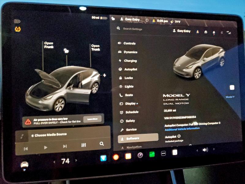 Photo 9 from auction – 2021 TESLA MODEL Y with VIN 5YJYGDEE8MF068354