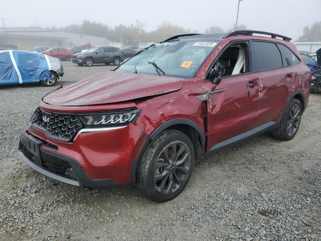 KIA SORENTO EX 2023 with VIN 5XYRHDLF9PG165170 - Photo from auction