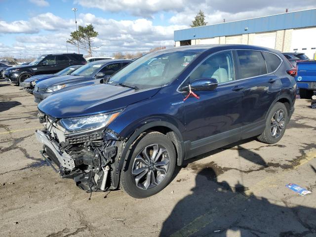 HONDA CR-V EX 2022 with VIN 5J6RT6H52NL002124 - Photo from auction