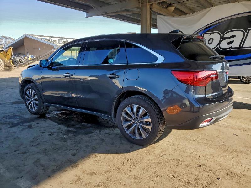 Photo 2 from auction – 2016 ACURA MDX TECHNO with VIN 5FRYD4H49GB026208