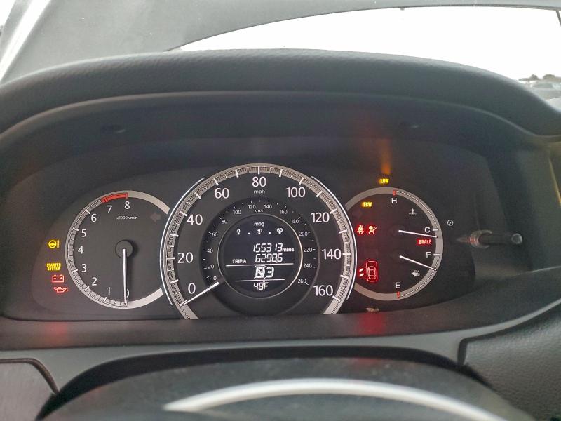 Photo 9 from auction – 2014 HONDA ACCORD EXL with VIN 1HGCR2F86EA091516