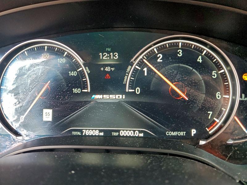 Photo 9 from auction – 2018 BMW M550XI with VIN WBAJB9C55JB036893
