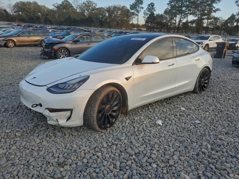TESLA MODEL 3 2021 with VIN 5YJ3E1EC2MF849741 - Photo from auction
