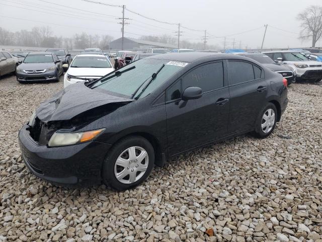HONDA CIVIC LX 2012 with VIN 19XFB2F51CE012026 - Photo from auction
