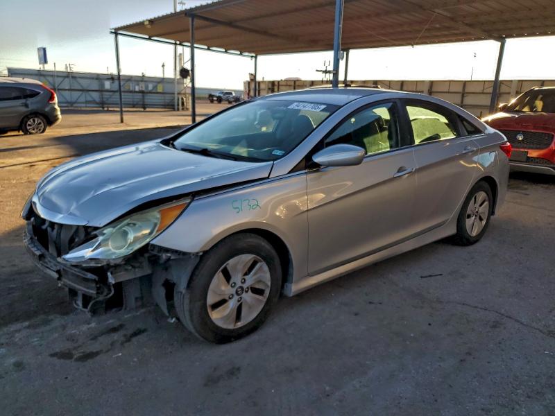 HYUNDAI SONATA GLS 2014 with VIN 5NPEB4AC9EH813721 - Photo from auction
