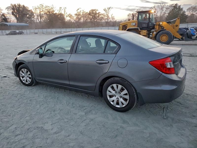 Photo 2 from auction – 2012 HONDA CIVIC LX with VIN 19XFB2F53CE084460