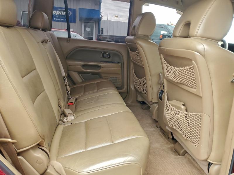 Photo 11 from auction – 2006 HONDA PILOT EX with VIN 5FNYF185X6B025652