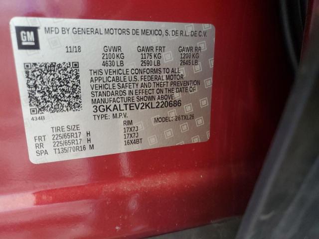 Photo 14 from auction – 2019 GMC TERRAIN SL with VIN 3GKALTEV2KL220686