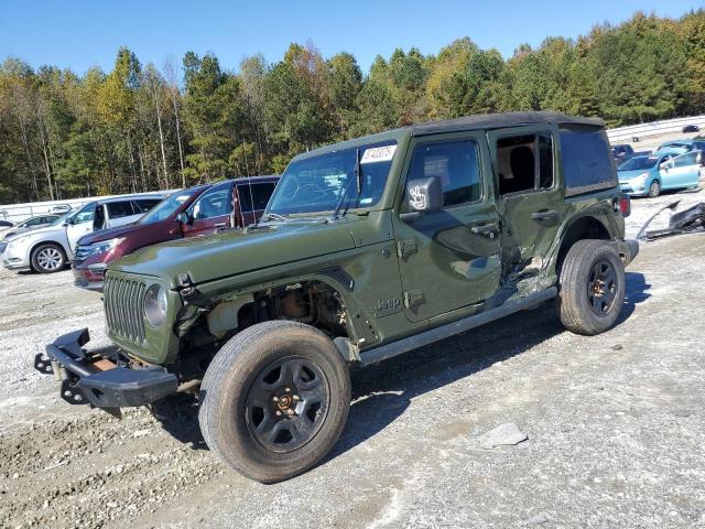 JEEP WRANGLER U 2021 with VIN 1C4HJXDN9MW596386 - Photo from auction